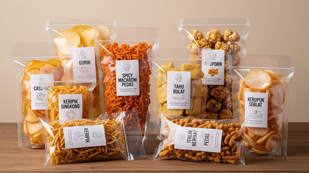 15 Ide Jualan Makanan Kecil Modal Bungkus Plastik, Untung Besar dan Praktis