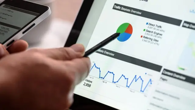 Ilustrasi Digital Marketing, Pemasaran Digital, Google Analytic