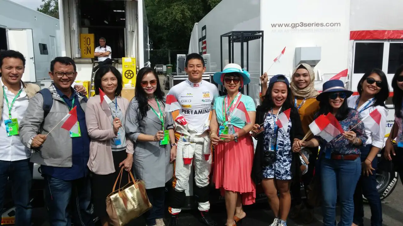 Rio Haryanto dan Dubes RI di Hungaria