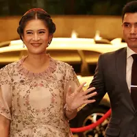 Dian Sastrowardoyo menikah dengan anak konglomerat Adiguna Sutowo, Indraguna Sutowo. Pasangan ini menikah pada 2010 silam, dan kini rumah tangganya sudah dikaruniai dua orang anak. (Adrian Putra/Bintang.com)