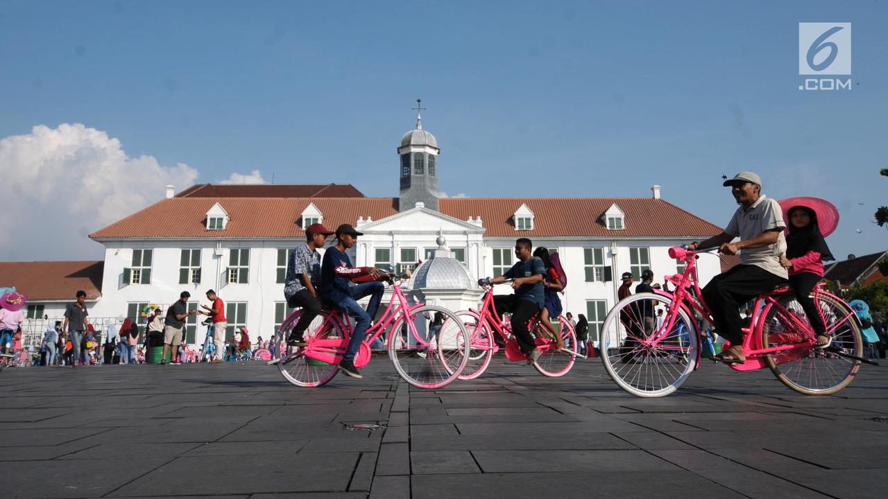 Kota Tua Masih Jadi Lokasi Favorit Warga Nikmati Libur Panjang