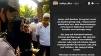 Unggahan 5 Artis Tanggapi Video Ibu Tuding Tetangga Babi Ngepet Ini Jadi Sorotan (sumber: Instagram/ariefmuhammad/raditya_dika)
