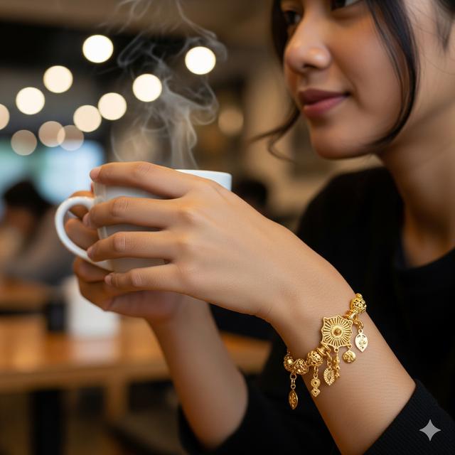 Model Gelang Emas Malaysia Terbaru