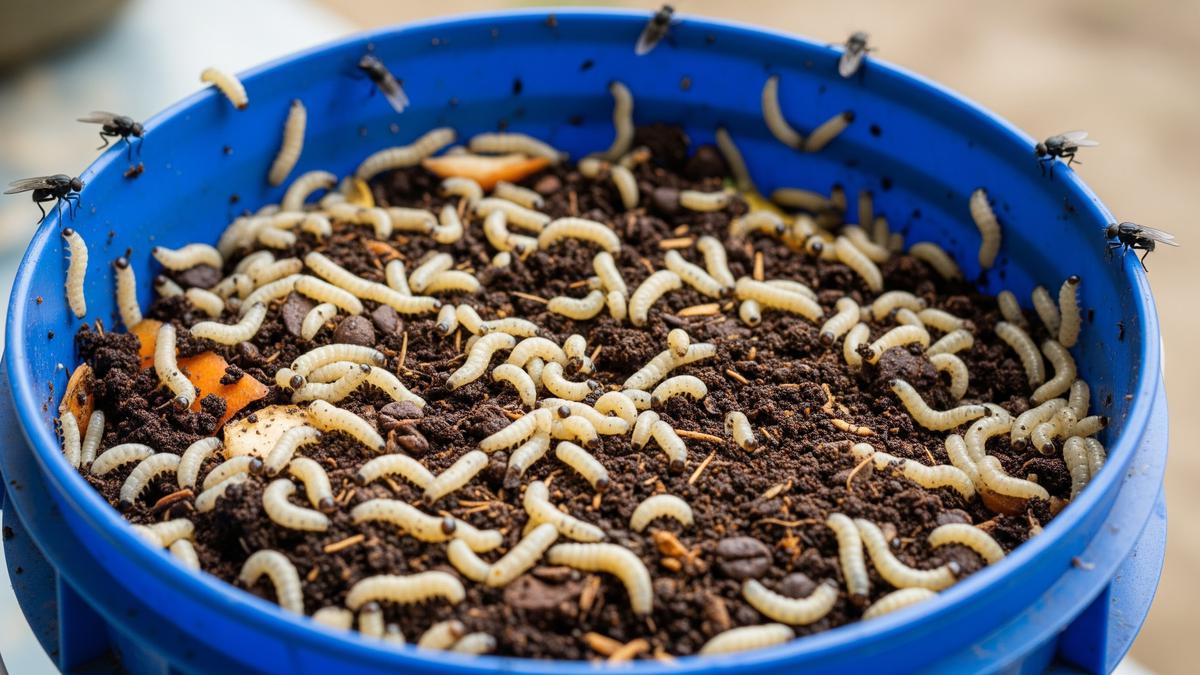 10 Cara Ternak Maggot dari Ember Bekas untuk Kurangi Sampah Dapur, Hasilkan Pakan dan Pupuk