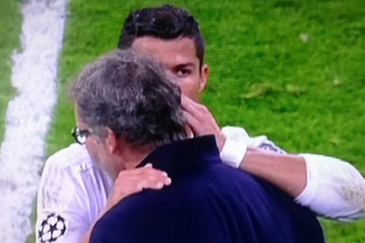 Cristiano Ronaldo dan Laurent Blanc