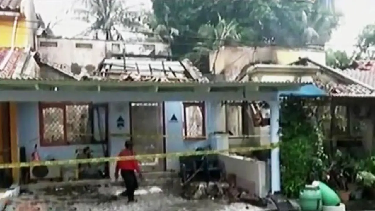 Kebakaran di Lippo Cikarang