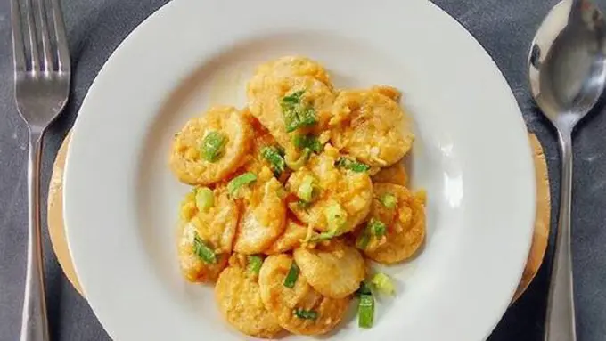 Tahu sutra telur asin./Copyright cookpad.com/Nella