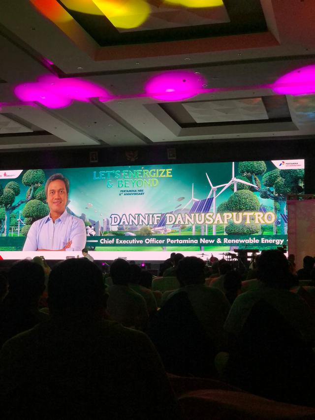Chief Executive Officer (CEO) Pertamina NRE Dannif Danusaputro
