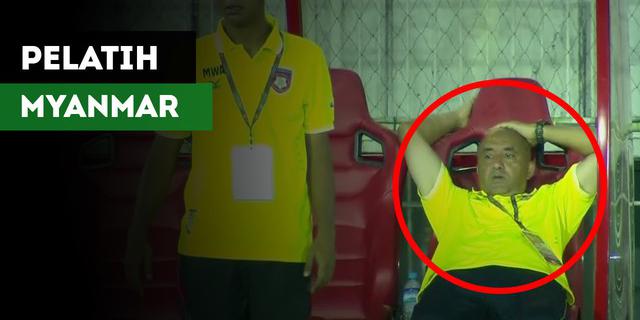 VIDEO: Egy Maulana Cetak Gol Dramatis, Pelatih Myanmar Langsung Lemas