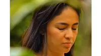 Potret Marshanda Melukat di Bali. (sumber: TikTok/marshanda394)
