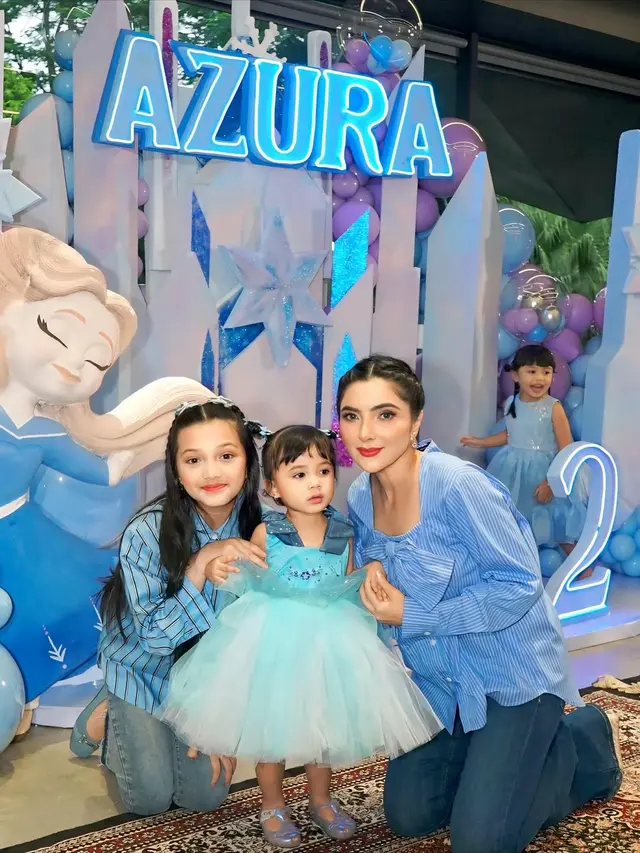 6 Gaya Kasual Ashanty dan Krisdayanti di Ultah ke-2 Azura, Tampil Simpel tapi Elegan