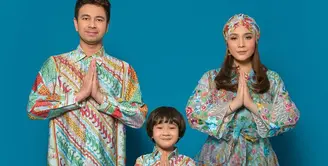 Nagita Slavina-Raffi Ahmad Lebaran 2020 (Instagram @riomotret)