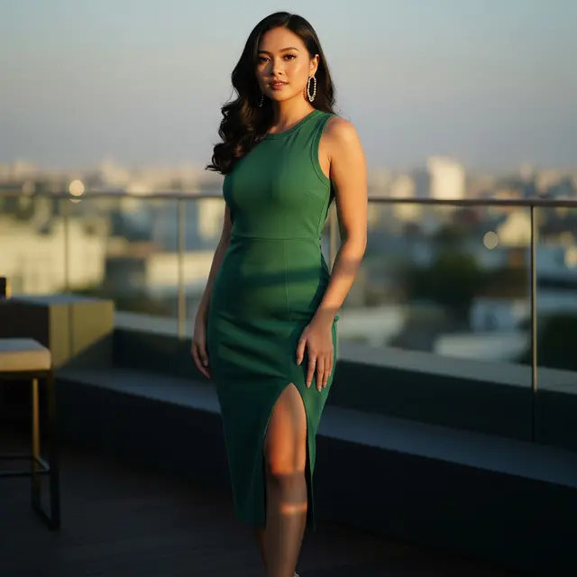Bodycon Model Dress (Gemini AI)