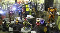Hanya di event ini kolektor mainan dapat memesan produk terbaru dari seri Marvel, Iron Man, Robocop, hingga prototipe pemain bola.