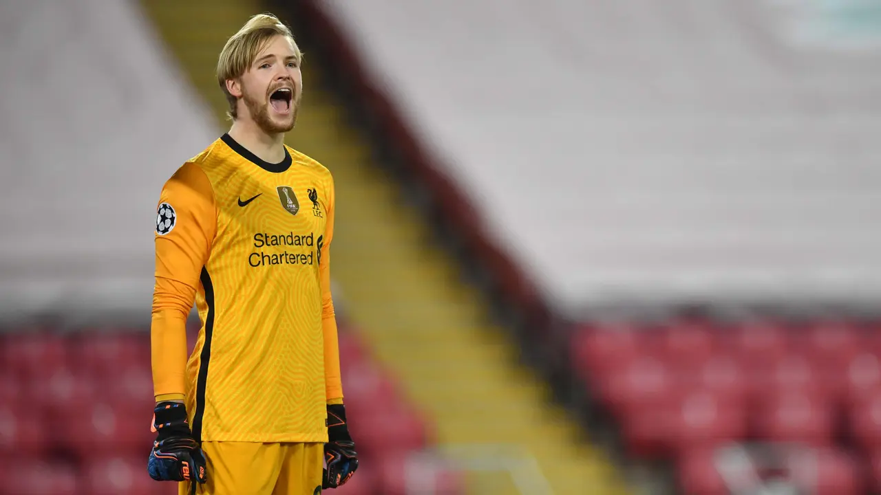 FOTO: Aksi Caoimhin Kelleher, Kiper Ketiga Liverpool yang Mencuri Perhatian di Liga Champions
