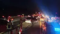Contraflow di Tol Jakarta-Cikampek Diberlakukan 17 Maret 2026 Malam, One Way Lokal hingga KM 263