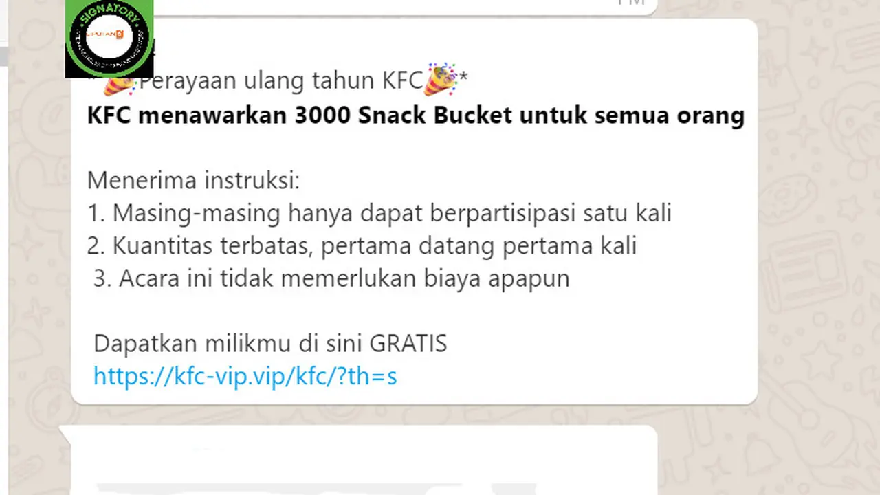 Penelusuran  Informasi KFC Rayakan Ultah Bagikan 3 Ribu Snack Bucket