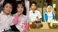 6 Transformasi Kebersamaan Zee JKT48 Bareng Kembaran dari Kecil Hingga Kini (sumber: IG/superfadli)