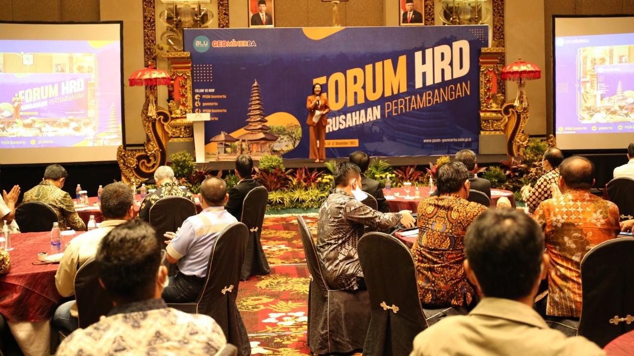 PPSDM Geominerba menggelar Forum HRD Perusahaan Pertambangan