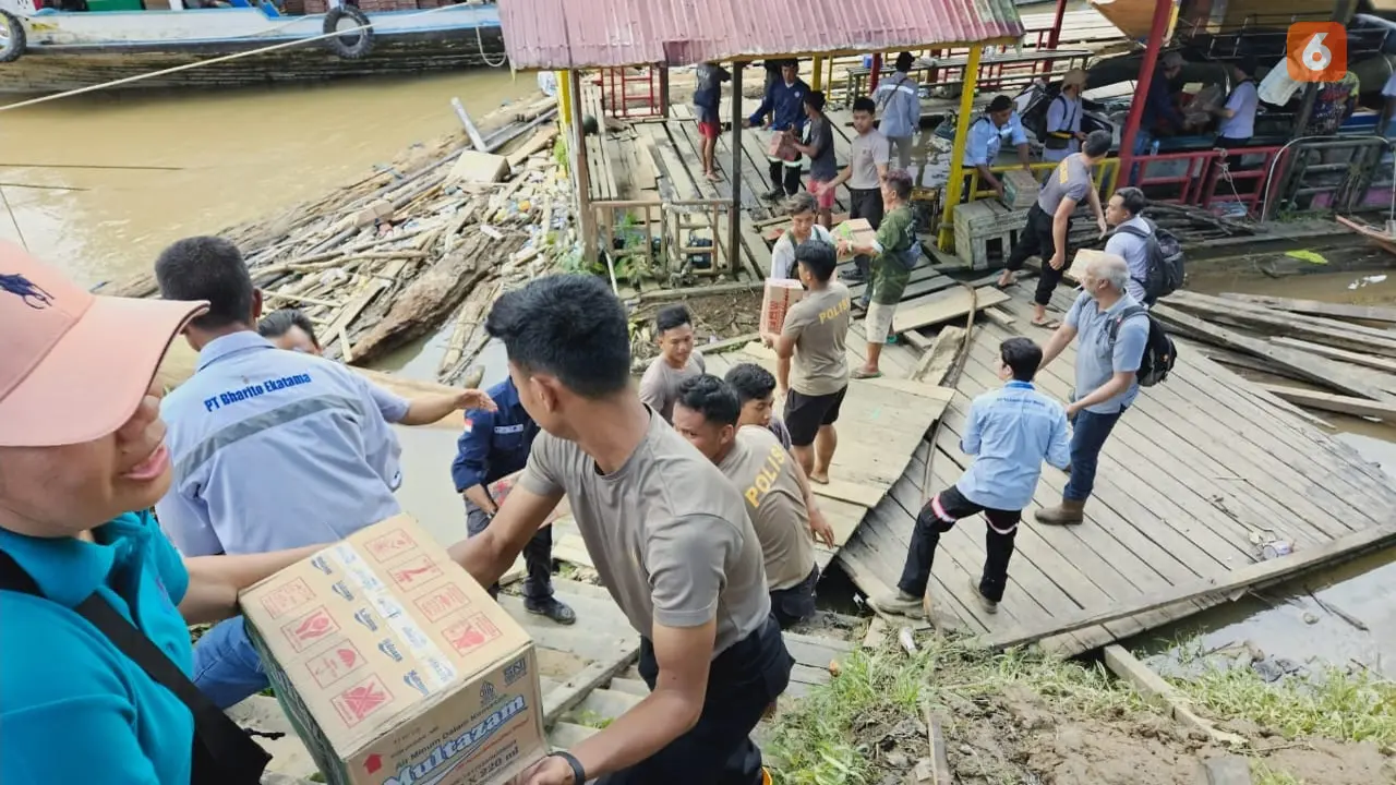 Bantuan Korban Banjir Hulu Mahakam