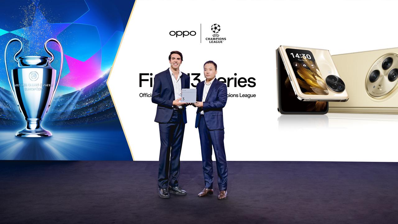 Oppo mengumumkan Find N3 Series jadi smartphone resmi UEFA Champions League, serta  melanjutkan kemitraannya dengan Ricardo Kaka (Oppo)