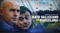 RAYO VALLECANO vs BARCELONA (Liputan6.com/Abdillah)
