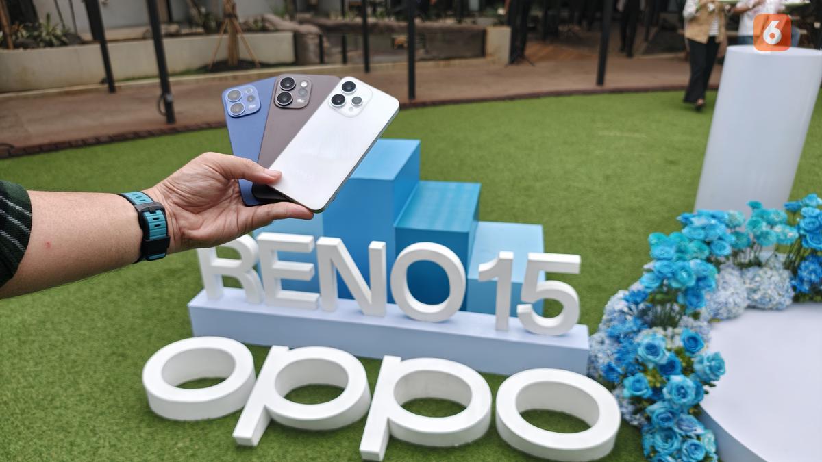 Intip Oppo Reno15 Series dari Dekat Jelang Rilis 23 Januari, Ini Tampilan Desain Barunya