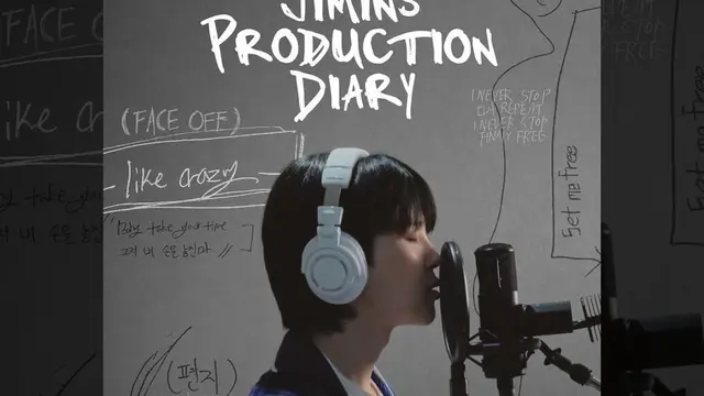 Potret Poster Jimin: Jimin’s Production Diary (Dok. Instagram @bts.bighitofficial)