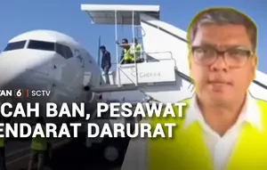 Pecah Ban, Pesawat Mendarat Darurat