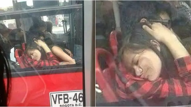 5 Potret Kocak Orang Pacaran di Angkutan Umum, Serasa Dunia Milik Berdua