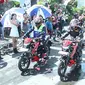 Mengusung tema 'GSX150 Bandit Touring Teman Satu Tujuan', touring dimulai dari kota Manado hingga Kotamobagu. (SIS)