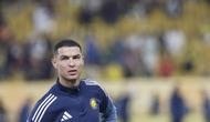 Bintang Al Nassr asal Portugal, Cristiano Ronaldo. (AFP/Fayez Nureldine)