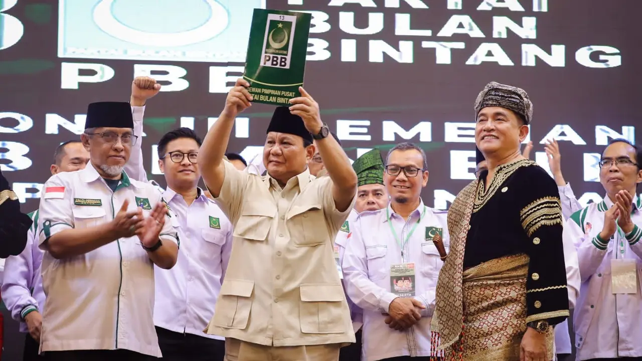 Disodorkan Namanya Jadi Cawapres Prabowo, Yusril: Dipilih Atau Tidak, Tetap Alhamdulillah