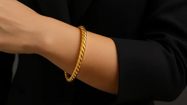 8 Model Gelang Emas Ulir Terbaru, Mewah dan Stylish untuk Tampil Elegan di Setiap Momen