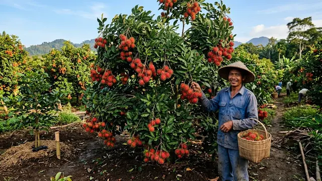 Cara Menanam Rambutan Binjai, Panduan dari Perawatan hingga Berbuah
