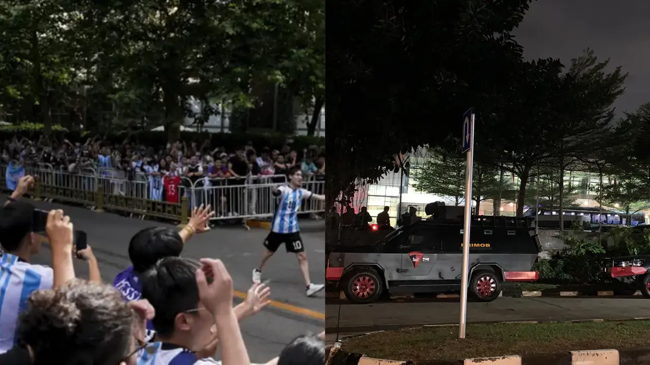 Kedatangan Timnas Argentina