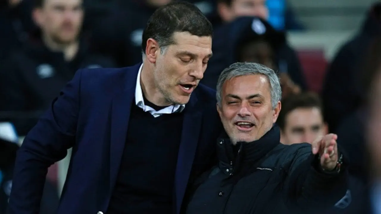 Slaven Bilic dan Jose Mourinho