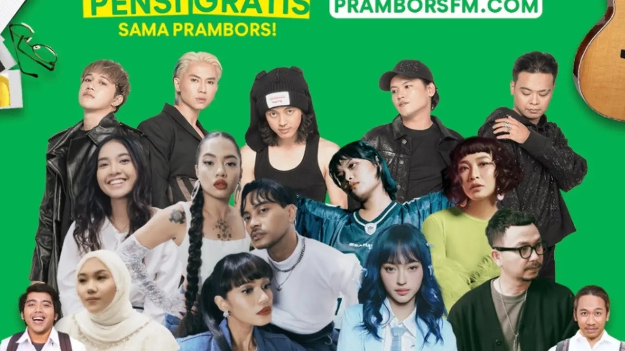Prambors Skulprize hadirkan pensi gratis yang dihadiri sejumlah selebriti papan atas