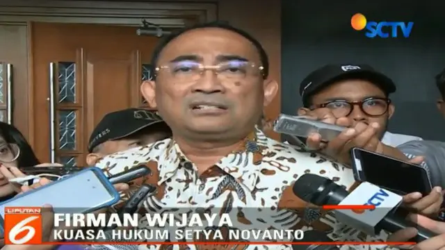 Kuasa Hukum Setnov: Pilihan Jadi JC demi Perjuangan Keadilan