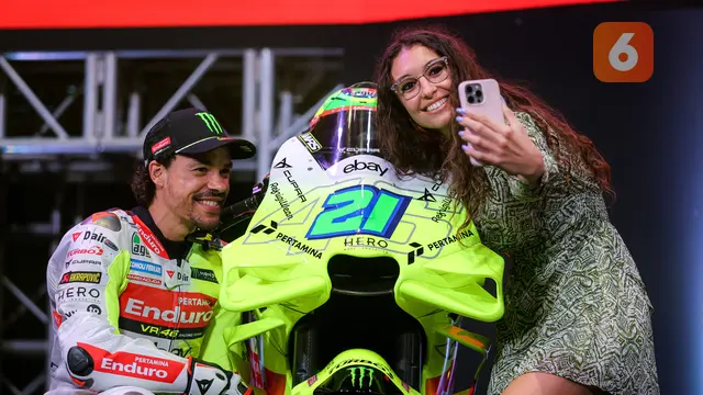Foto: Detail Menakjubkan Livery Motor Pertamina Enduro VR46 untuk MotoGP2025