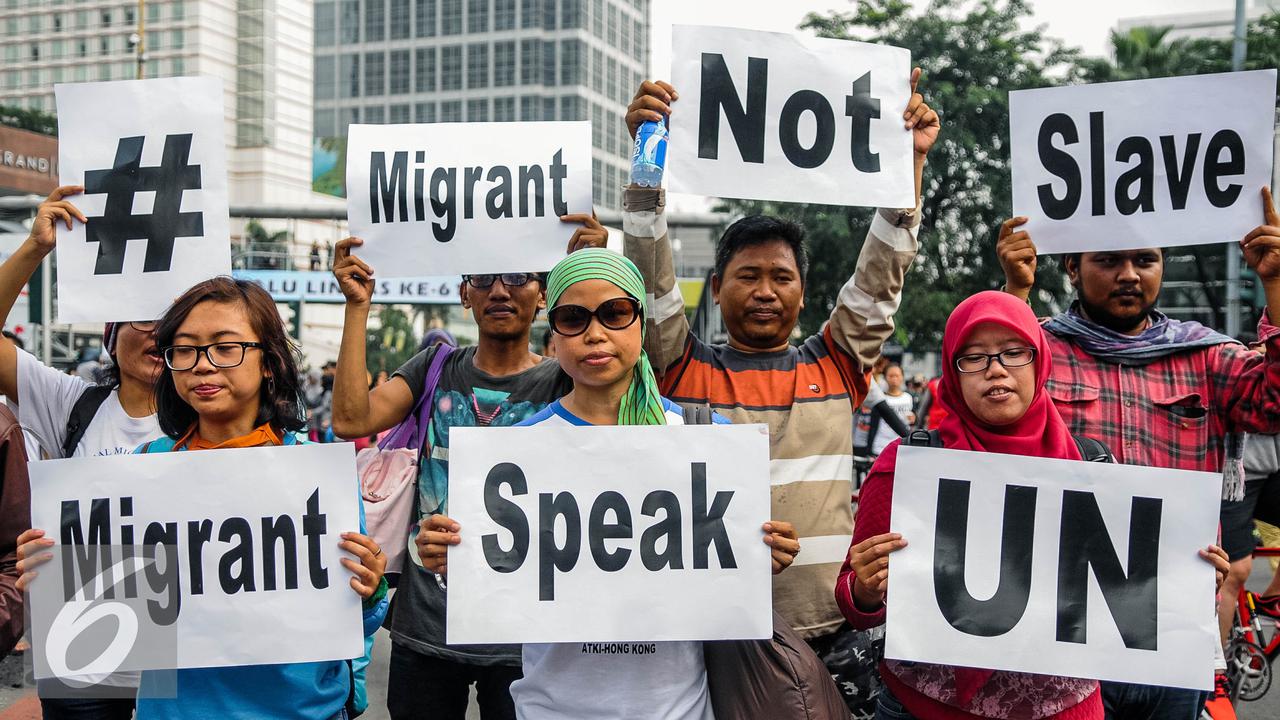 20160918- Aksi Buruh Migran di Car Free Day-Jakarta- Faizal Fanani