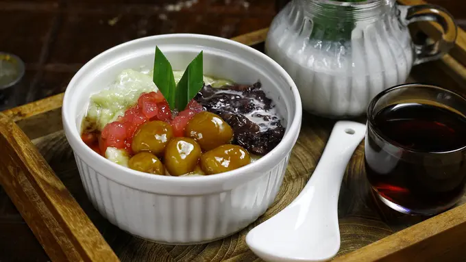 bubur sumsum lengkap