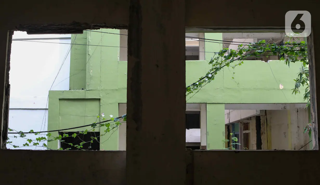 Pihak Pemprov DKI Jakarta belum ada rencana untuk menggusur Rusunawa Marunda. Ada potensi gedung tersebut bakal digunakan kembali. (Liputan6.com/Herman Zakharia)