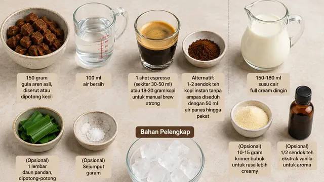 Kopi Creamy Aren Latte