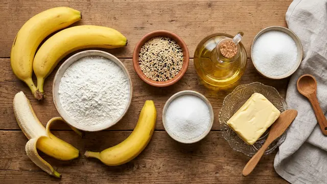 resep pisang goreng karamel wijen (AI Generated)