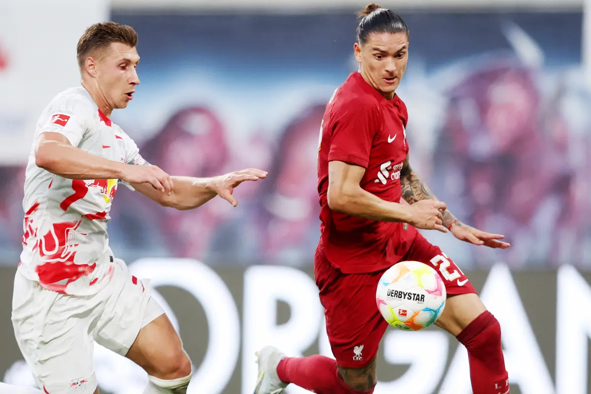 Foto: Bungkam Mulut Penyinyir, Darwin Nunez Borong 4 Gol dan Bawa Liverpool Hancurkan RB Leipzig