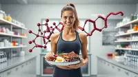 apa itu protein ©Ilustrasi dibuat AI
