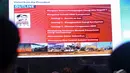 Sebuah slide tentang visi Presiden Jokowi ditampilkan pada Pertamina Energy Outlook 2015 di Ballroom 3 Pacific Place, Jakarta, Rabu (3/12/2014). (Liputan6.com/Faizal Fanani)