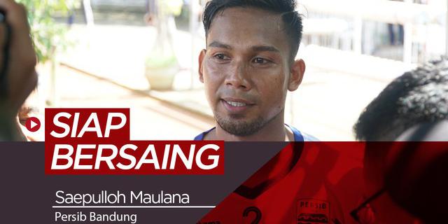 VIDEO: Saepulloh Maulana Siap Bersaing di Persib Bandung