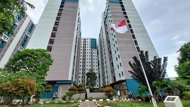 Rumah Susun Rawa Buaya, Jakarta Barat. (Arief/Liputan6.com)